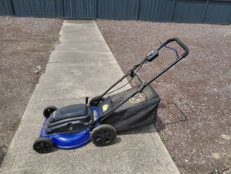 Kobalt corded electric lawnmower