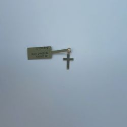 14K Gold New. Cross Pendant  