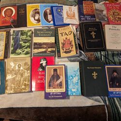 HUGE lot of Orthodox Christian Theology and Liturgical Books