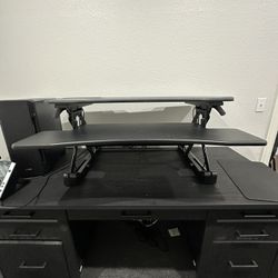 Adjusted Elevated Desk Stand 