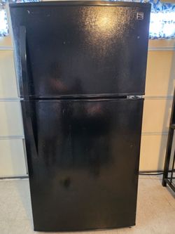 Black refrigerator