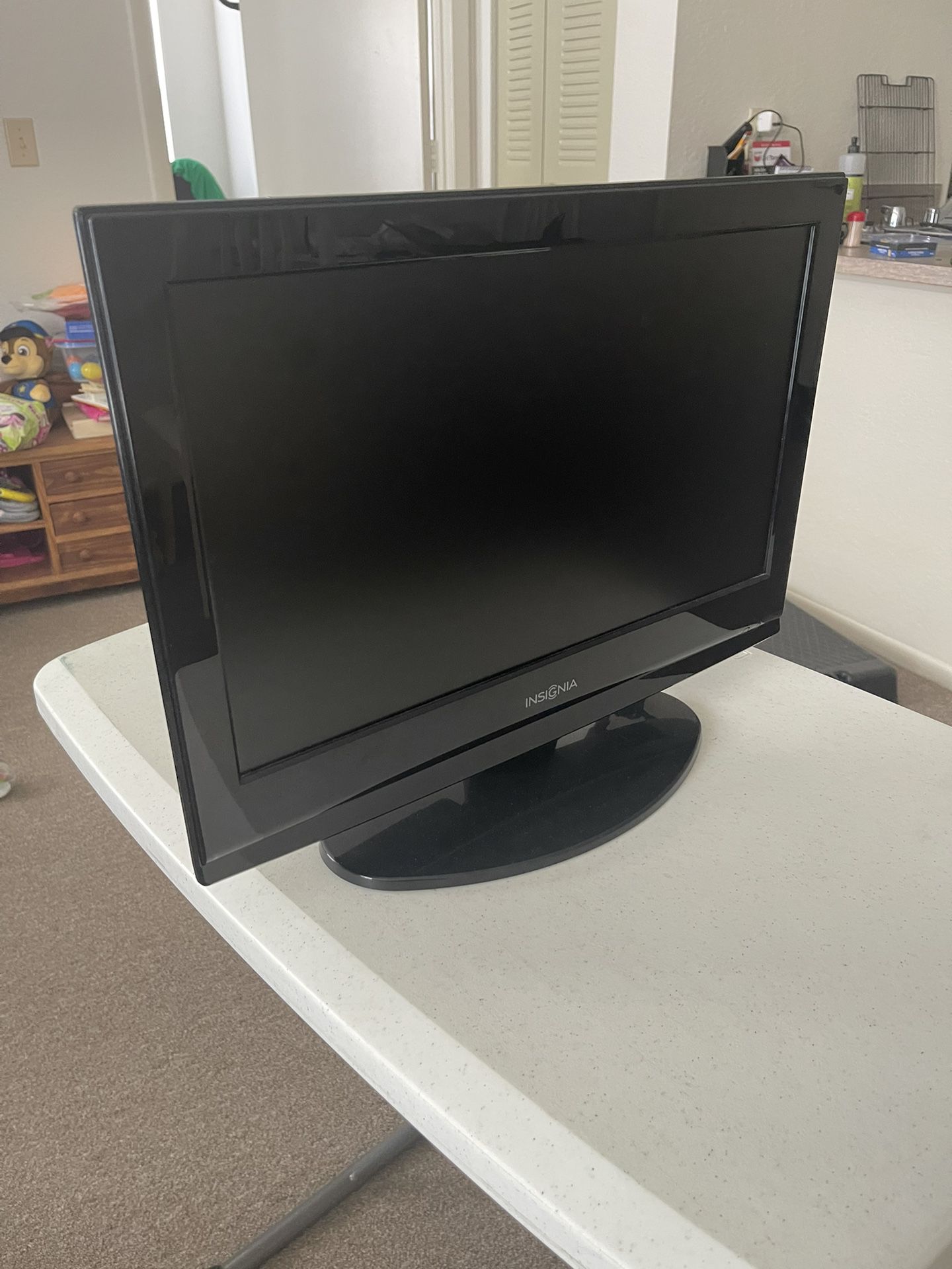 Insignia 19” TV with built in DVD player