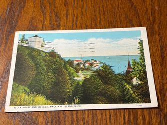 Vintage Postcard - Mackinac Island, Michigan