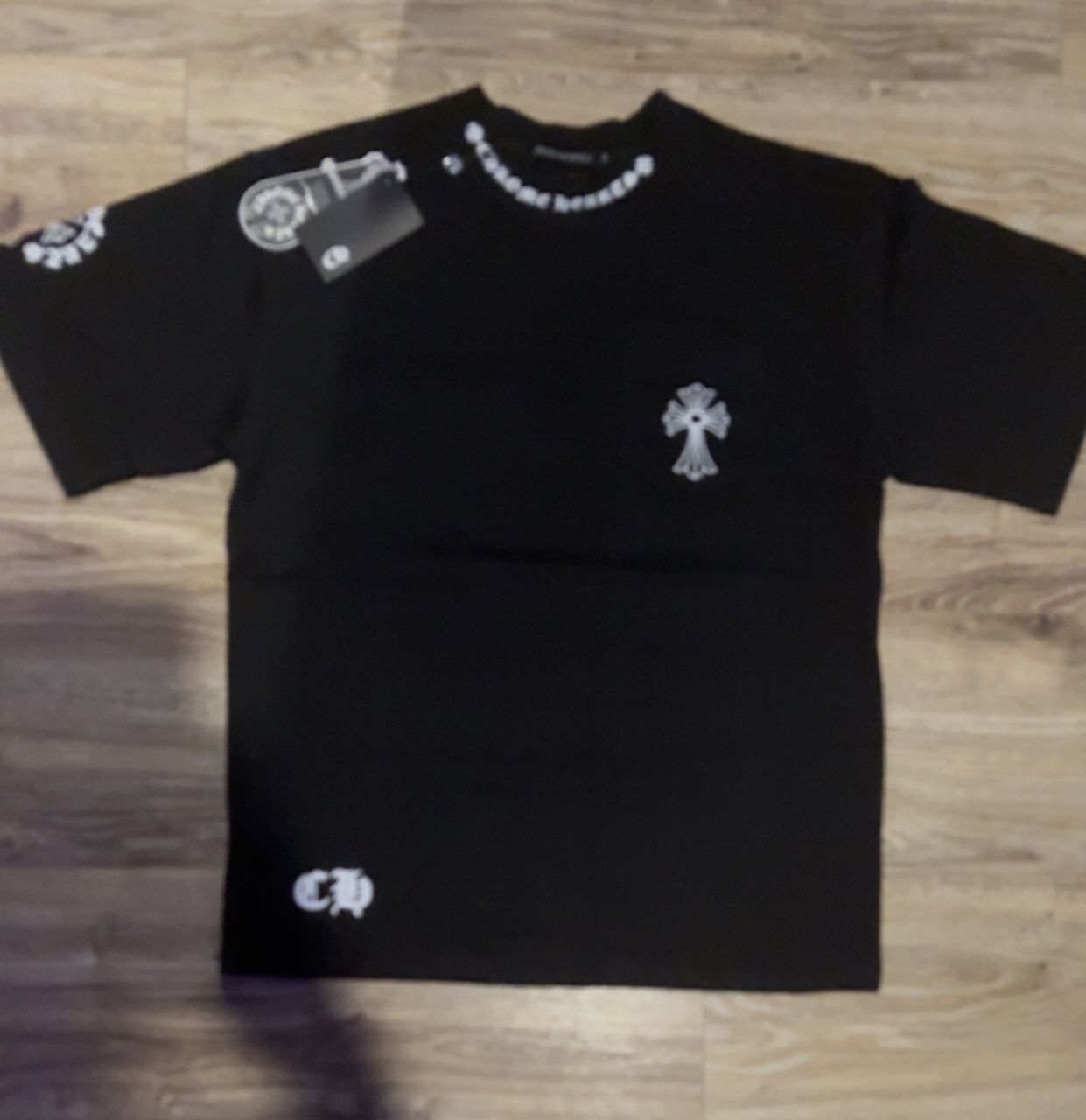black chrome hearts shirt size medium