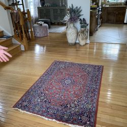 Authentic Persian Rug - 3’7” x 5’2” - (100% Handmade)