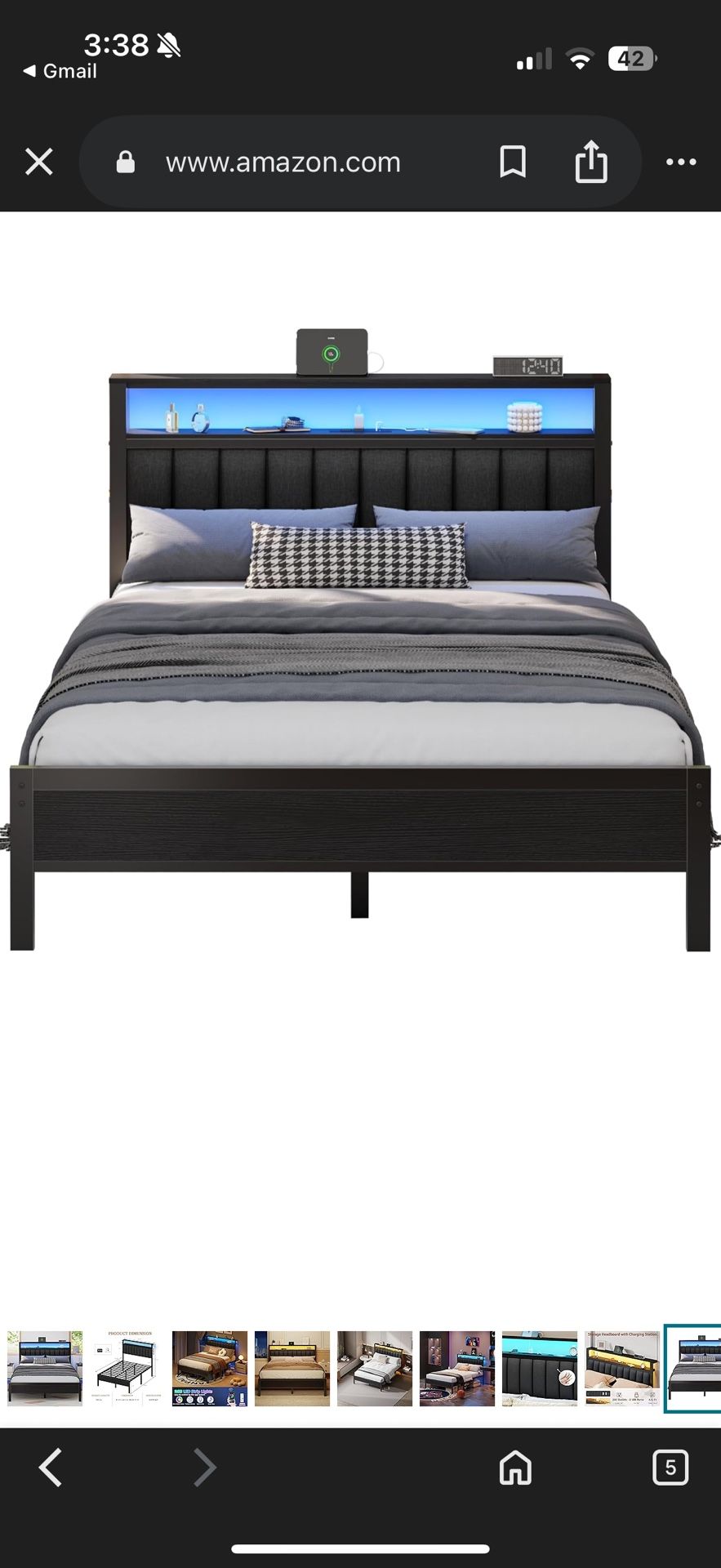 Queen size Bed Frame