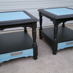 His And Hers End Tables 