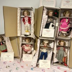 Shirley Temple Dolls Of The Silver Screen Porcelain Dolls Danbury Mint