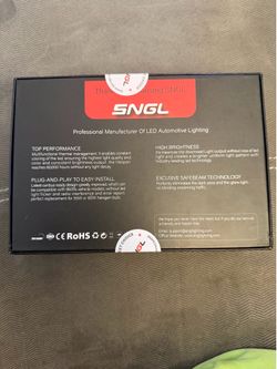 NEW SNGL Projector-Specific H11 LED Headlight Bulbs 110W Factory Sealed