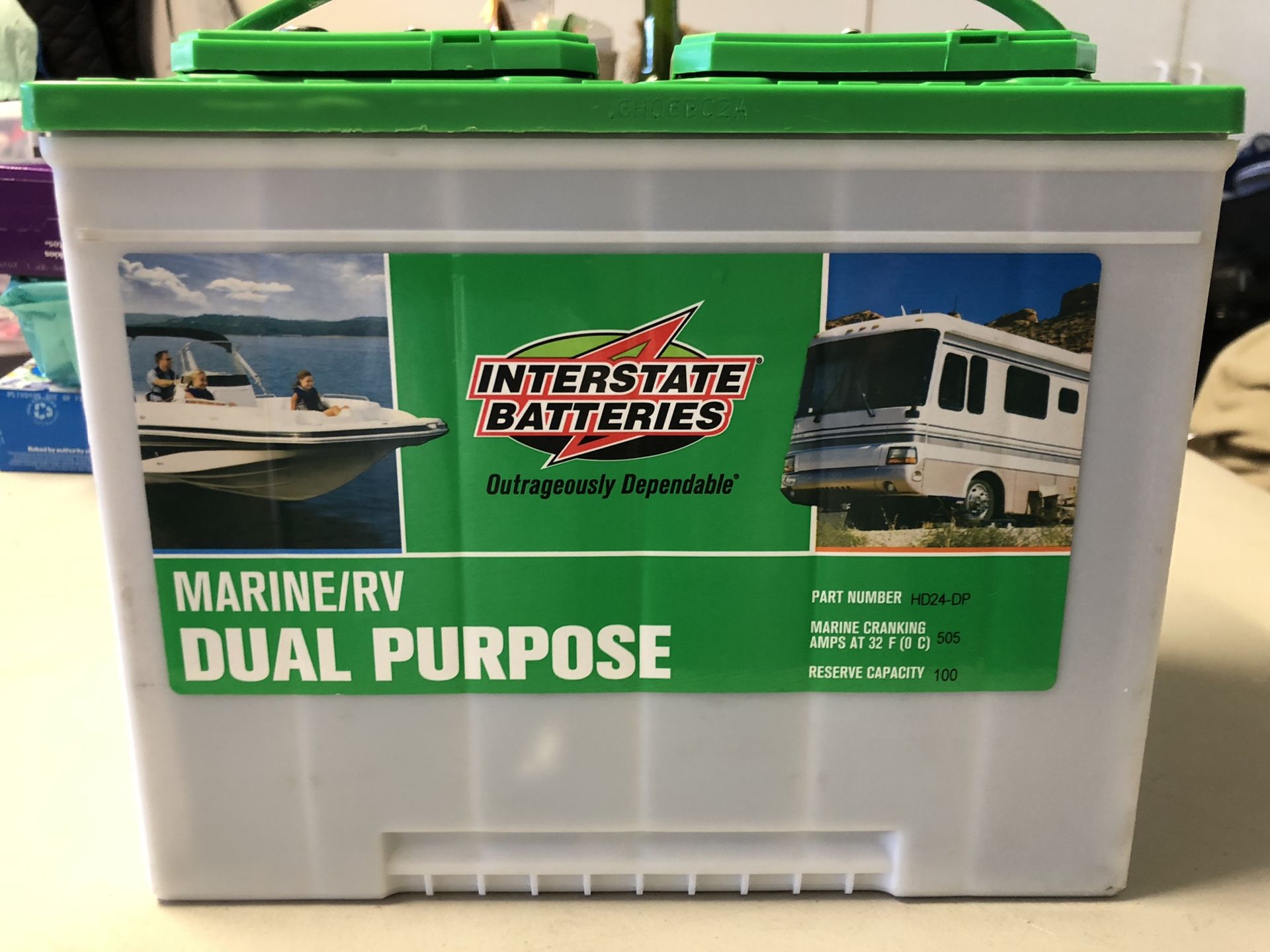 Interstate Battery HD24-DP 405CCA 505MCA