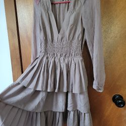 Womans Small Layered Dress