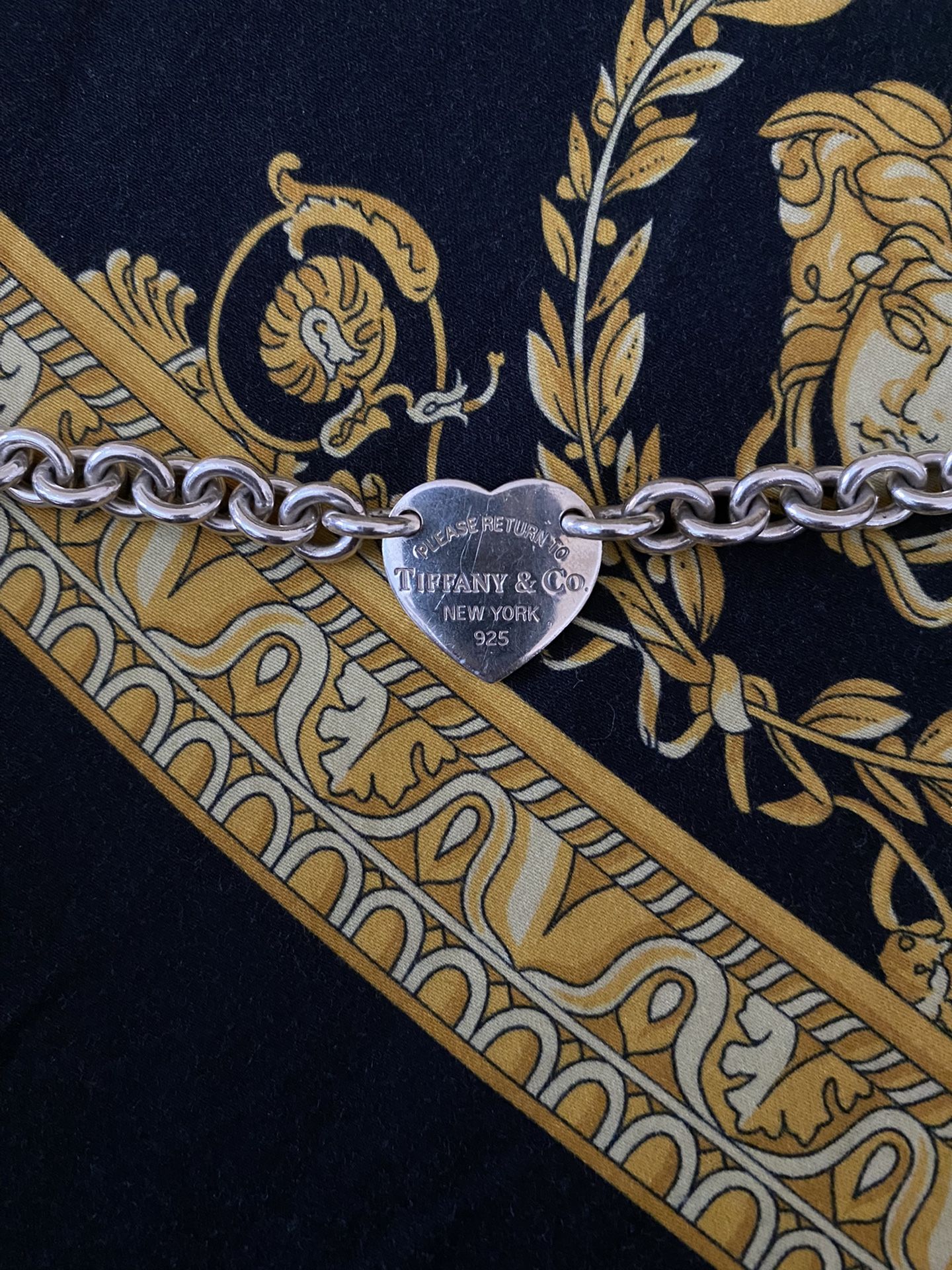 Tiffany’s Heart Tag Silver Bracelet