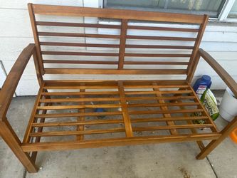 Bench wooden