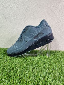 Nike Air Max 90 Thunderstorm Navy Blue Running Sneakers HQ1970-400 Men's Size 8