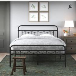Rod Iron Queen Bed