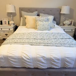 Queen Bed Frame & Matress - $50