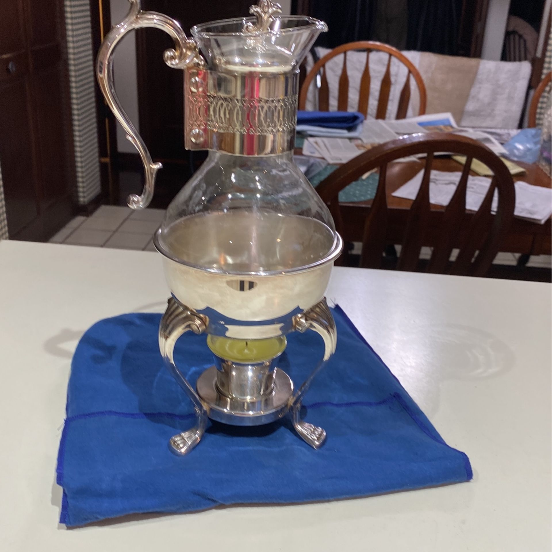 Silver plated a offer carafe Over 100 Years Old