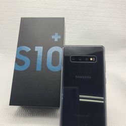 SAMSUNG GALAXY S10 PLUS 128GB UNLOCKED.  FREE SMARTWACH/ HEADPHONES. PAY $1 TODAY  REST IN  PAYMENTS.  NO  CREDIT NEEDED FINANCING  