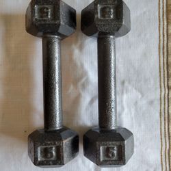 Solid Metal Weights. 5lb