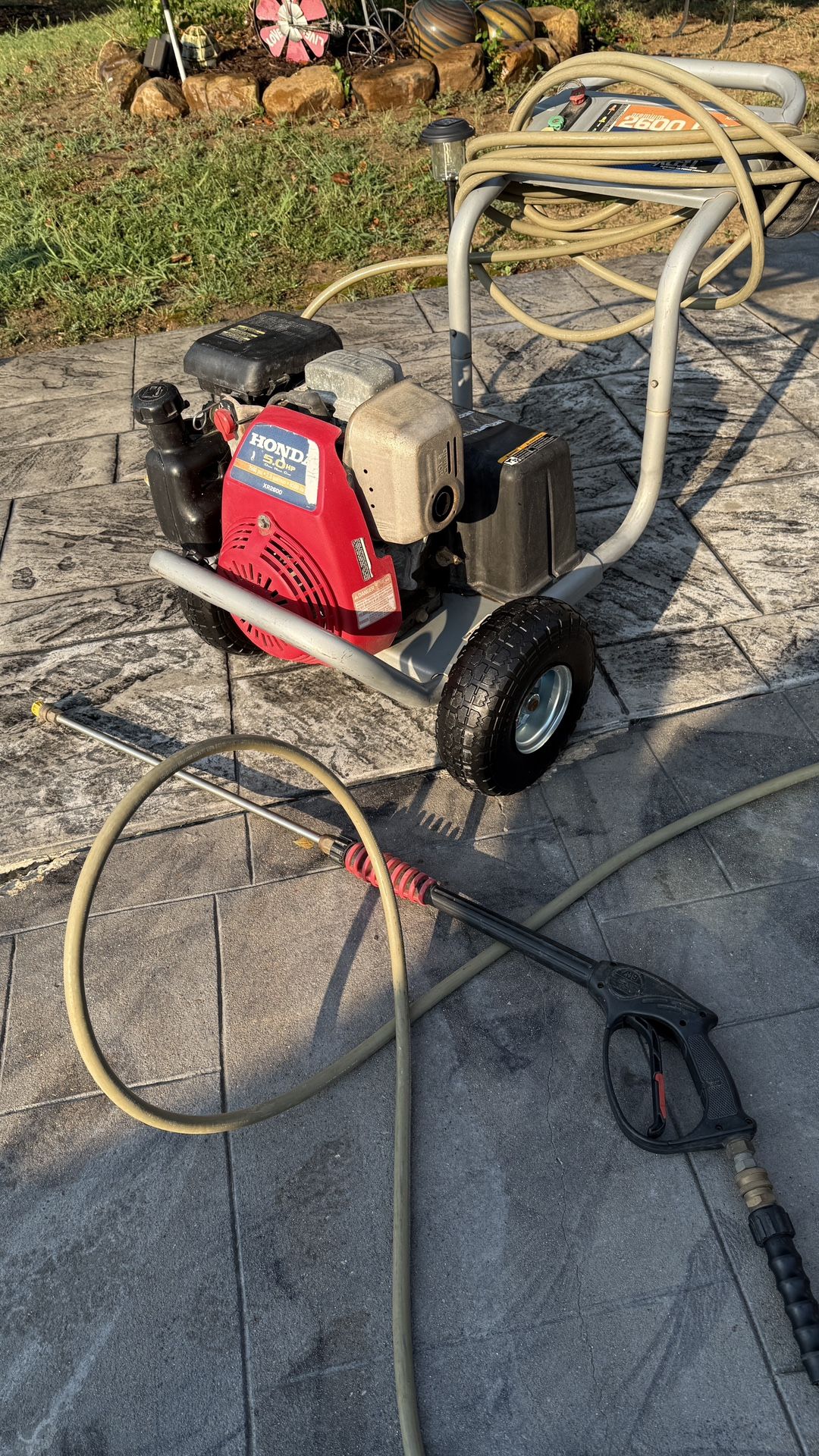 Honda xr2600 premium 2600 psi 5hp pressure washer