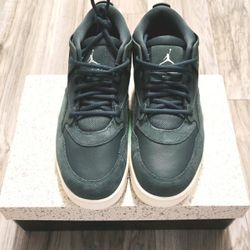 Air Jordan 4 RM Men's Sneakers Size 12W/10.5M White/Oxidized Green FQ7939-103