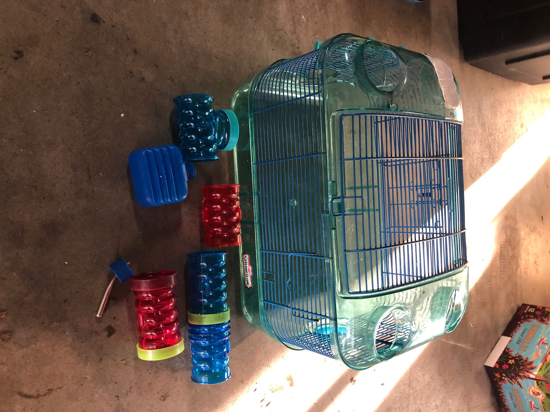 Hamster cage and Accessories