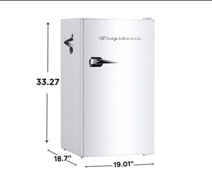 Frigidaire 3.2 Cu. Ft. Retro Compact Refrigerator – White – New in Box