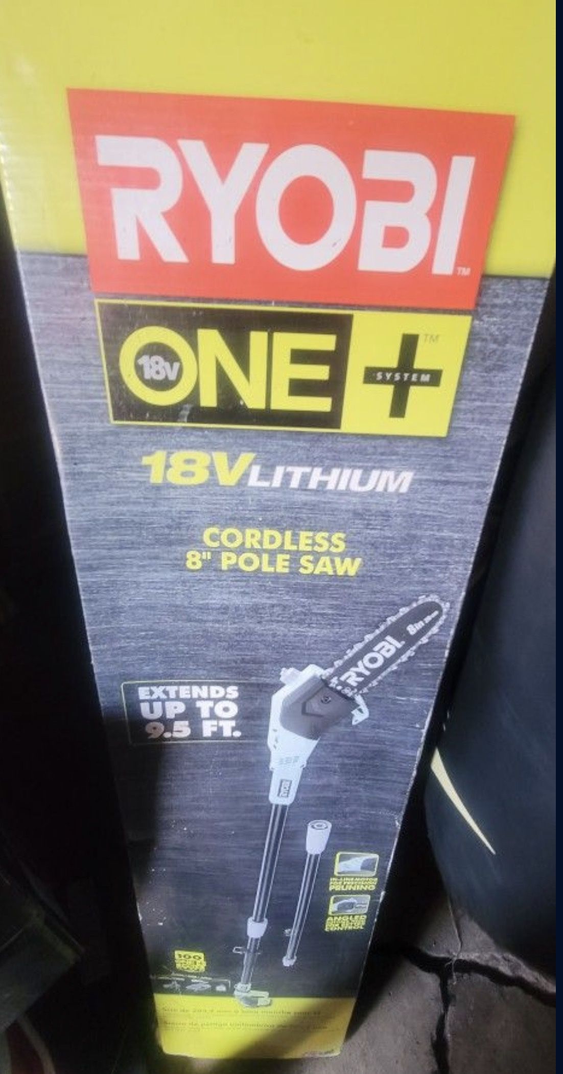 Ryobi 8 Inch Pole Saw Tool Only NEW