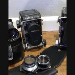 Mamiya Medium Format Film Camera Outfit