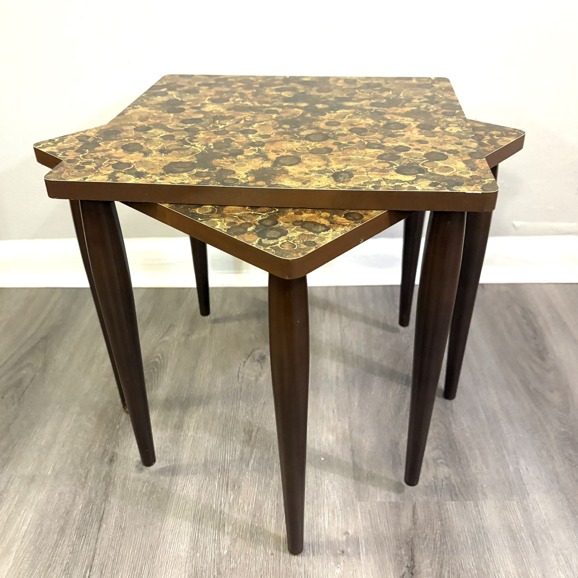 Fresco Old Gold Nesting Tables