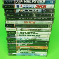Xbox Original Games All For 100$