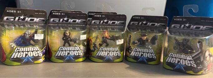 GI Joe the rise of cobra combat heroes