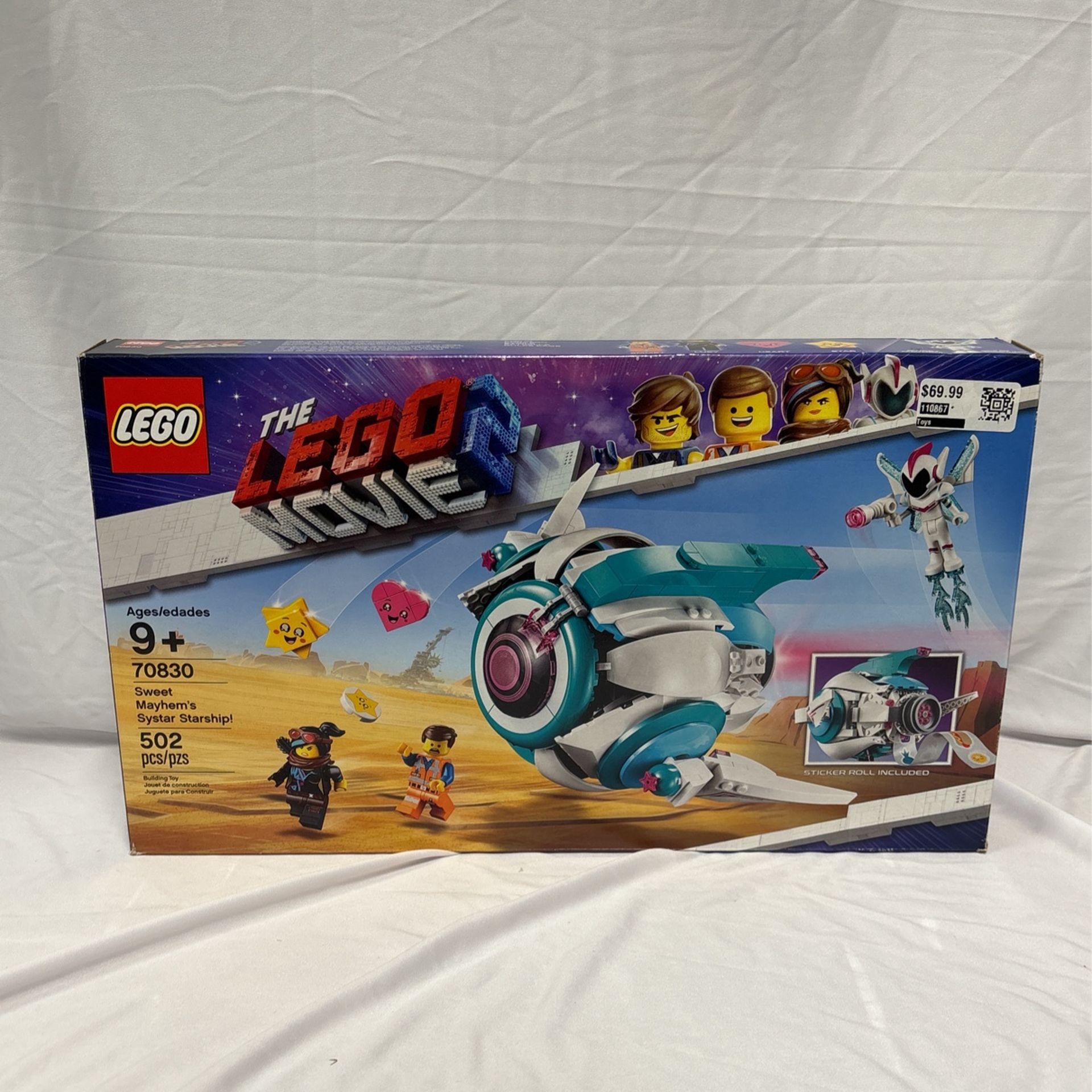 Lego Movie 2 Sweet Mayhem’s Systar Starship! 70830 (Retired)