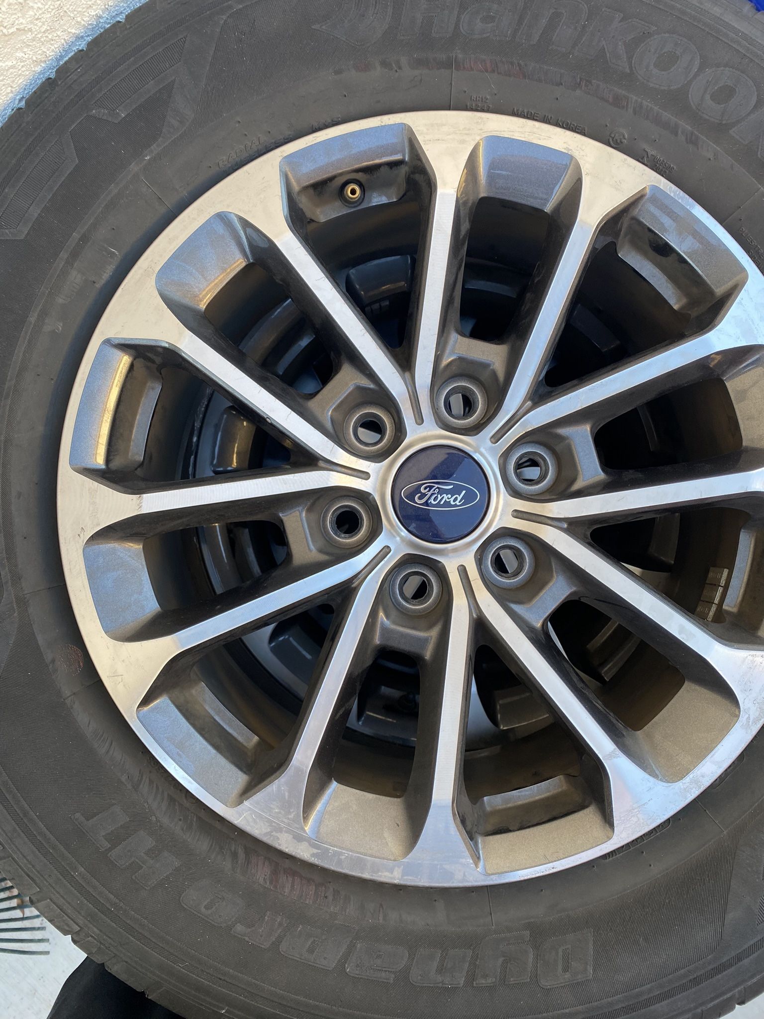 Hankook Dynapro Tires With Ford F150 Factory Rims for Sale in Poway