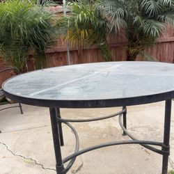 Metal Patio Table ( Table Only, No Chairs! )