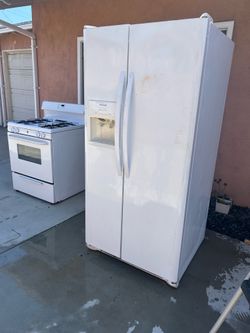 Refrigerator and stove