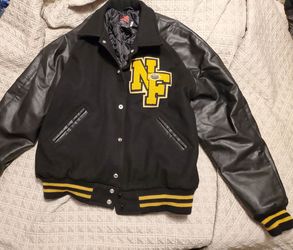 North Forest letterman jacket size XL, like new condition.  Firm price, no trades