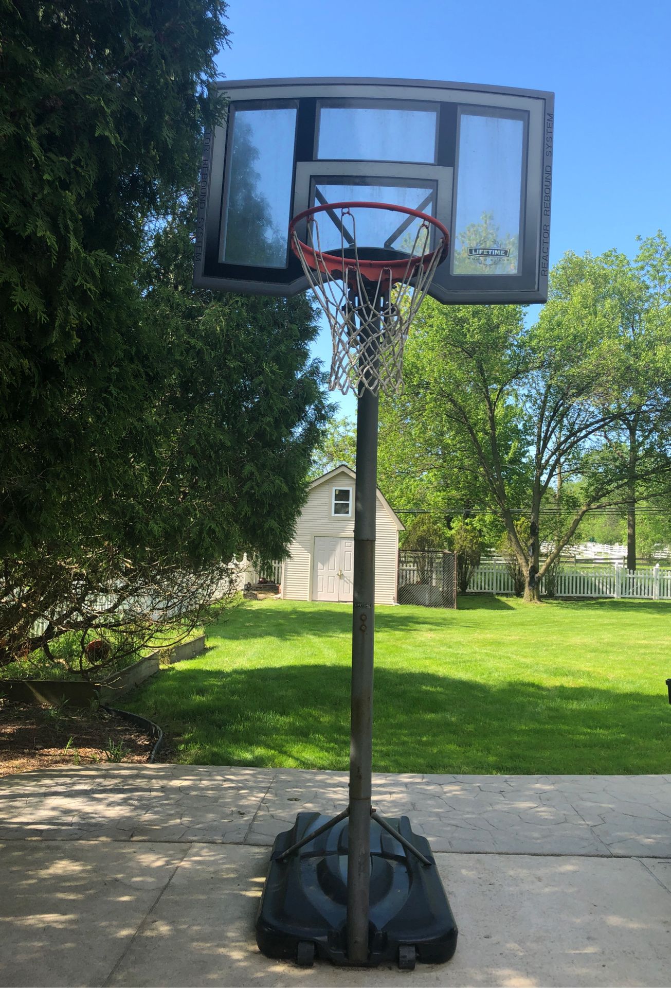 Lifetime World Class Outdoor Basketball Hoop