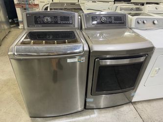 LG Top Load Washer and Dryer Set