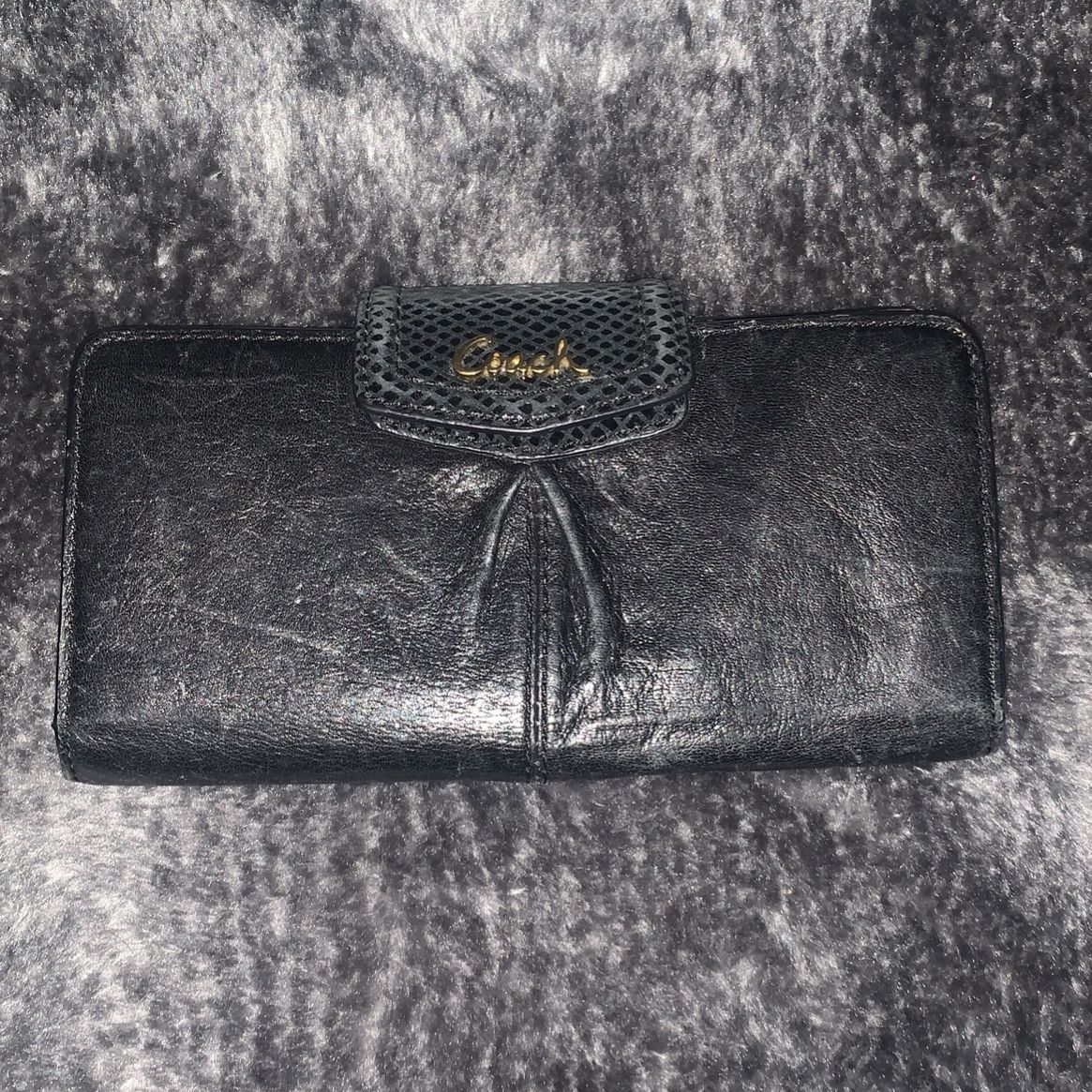 Coach Black Wallet