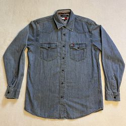 Vintage Tommy Hilfiger Denim Button Up Jacket