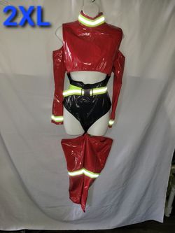 size Sexy Firefighter Costume