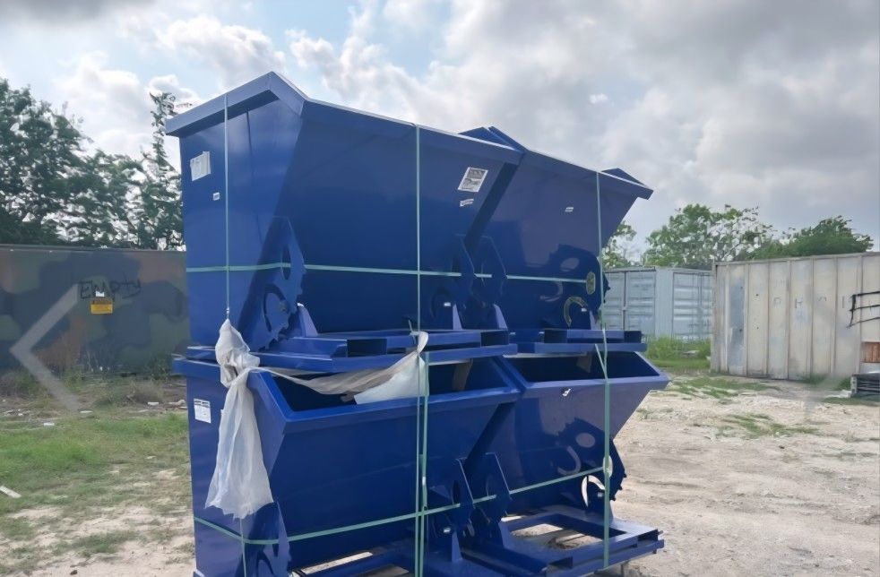 Forklift Trash Dump Hopper/Bins