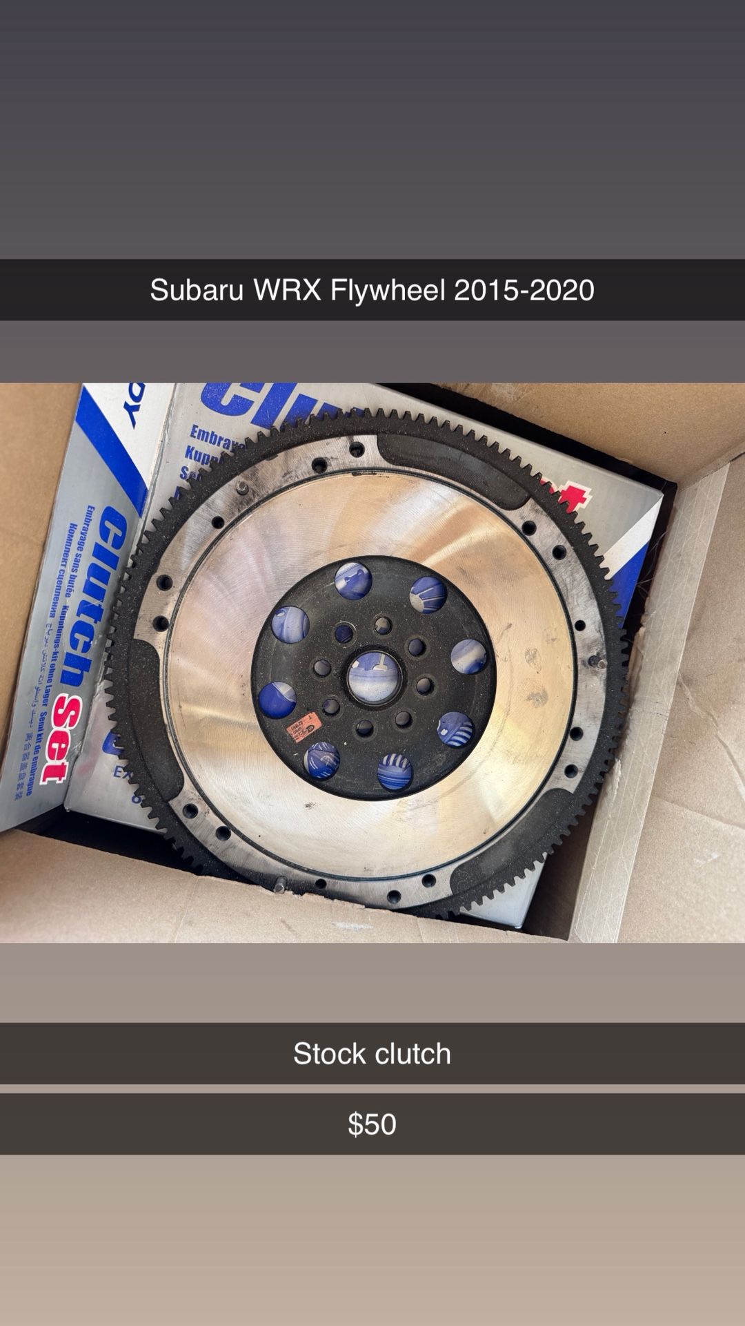 Flywheel Stock Clutch