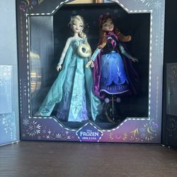 Anna And Elsa Collector Doll Set- Limited Edition designer; Brittney Lee