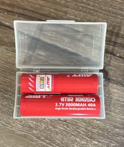 AWT IMR 18650 Batteries 3.7V 3000mAh