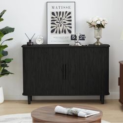 Black Storage Cabinet 