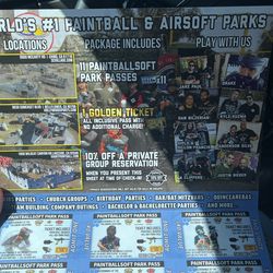 Paintball Park Passes