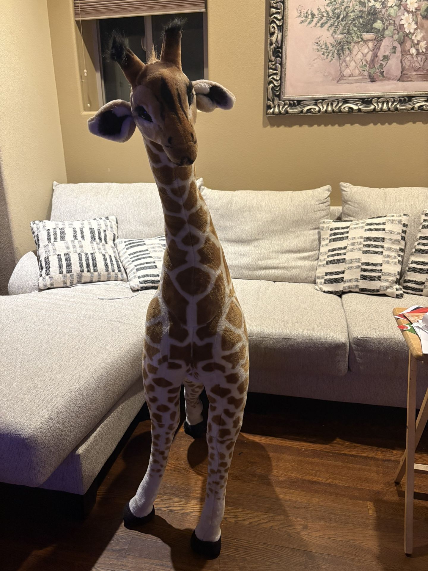 Melissa & Doug Giant Giraffee Life Like 4 Feet Tall Stuffed Animal 