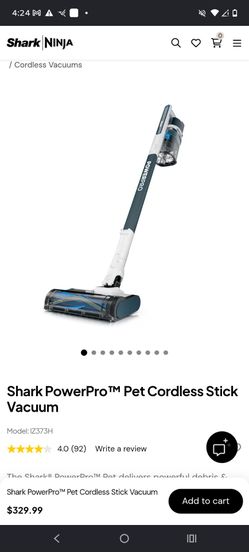 Shark cordless vacuum